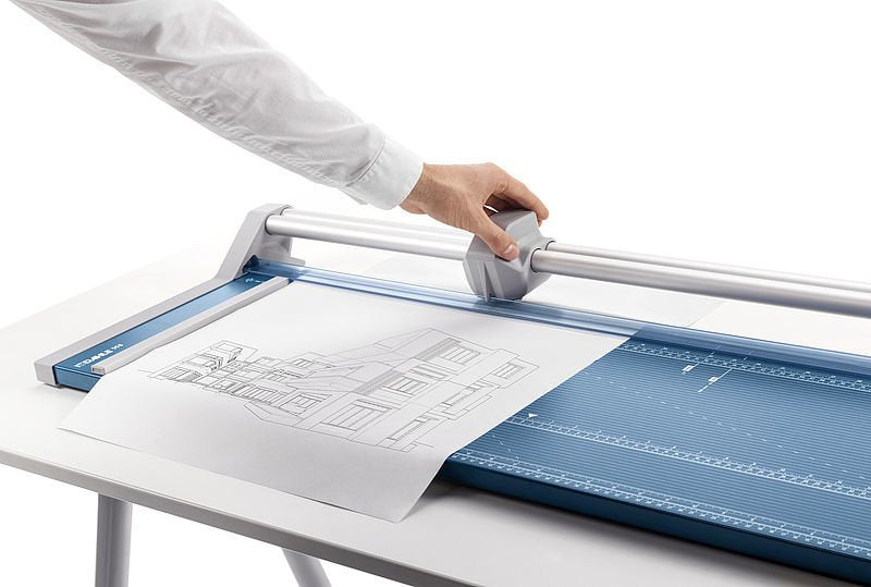 Dahle 558 Cizalla Profesional De Rodillo Formato A0 - Capacidad 7 Hojas - Longitud De Corte 1300mm - Cuchilla Circular