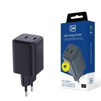 Ladowarka Sieciowa Hyper Charger Pd 45w Gan Qc4+ Pps 2c Negro