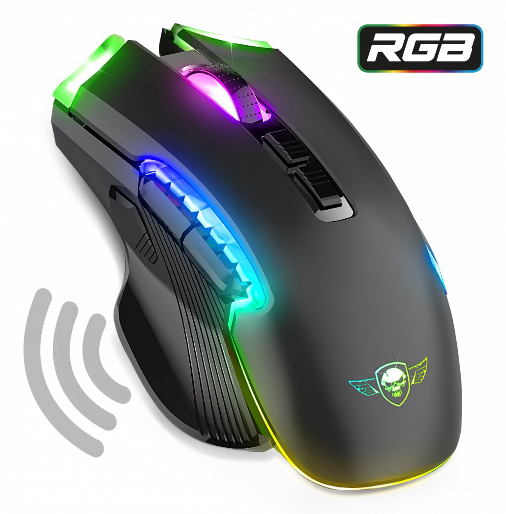 Ratón Gaming Inalámbrico Spirit Of Gamer Elite M70 Batería Recargable Hasta 4800 Dpi