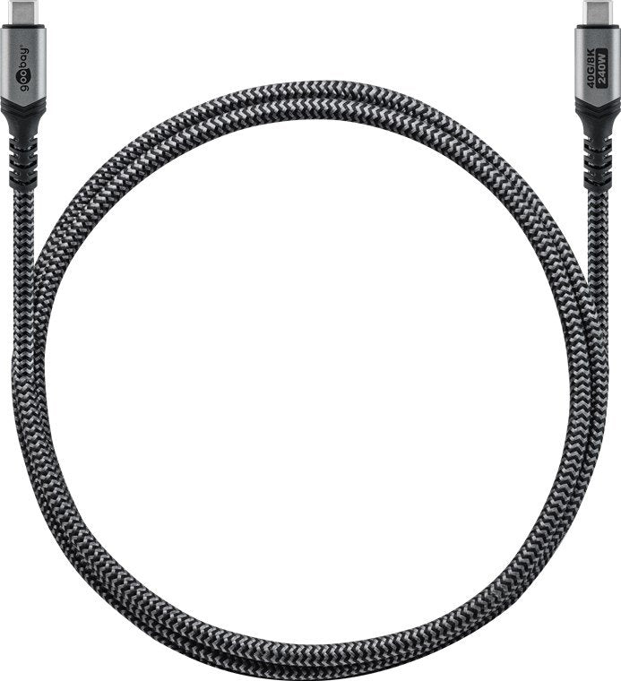EAN 4040849742125 - Goobay 74212 cable USB 1,5 m USB C Negro, Gris imagen 4