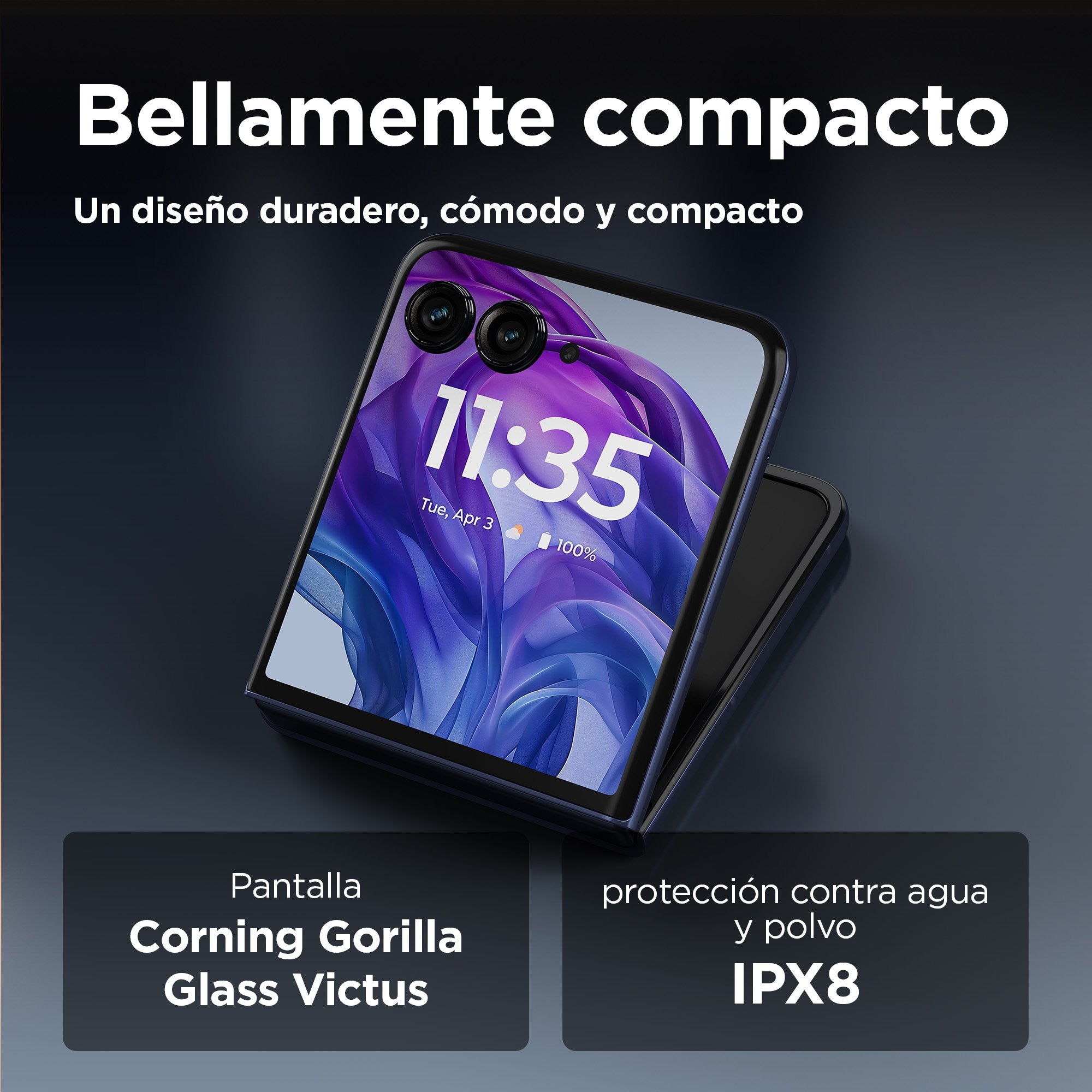 EAN 0840023259586 - Motorola razr 50 ultra 17,5 cm (6.9") SIM doble Android 14 5G USB Tipo C 12 GB 512 GB 4000 mAh Marina imagen 18
