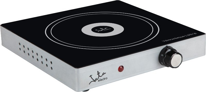 Placa De Inducción Jata V139 2000w Ø180mm Termostato Regulable Cuerpo Metálico Protección Sobrecalentamiento