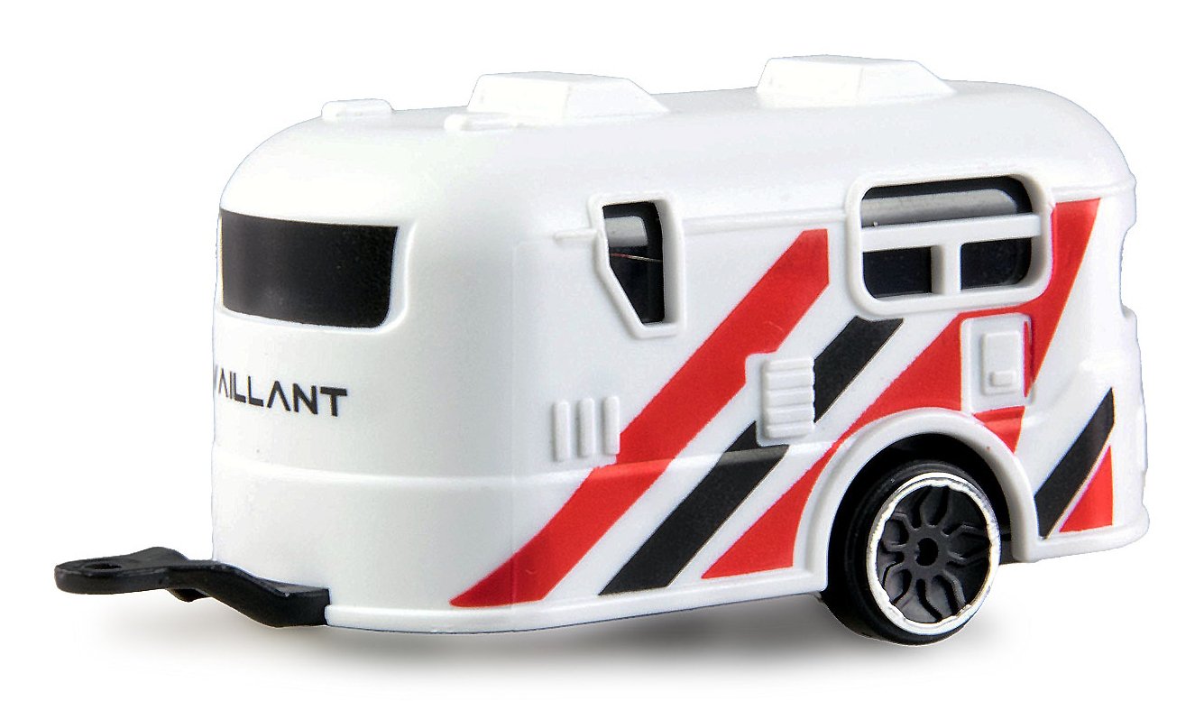 Amewi Rc Pickup Die Cam Con Wohnwagen 1:64 Rtr Azul 6+