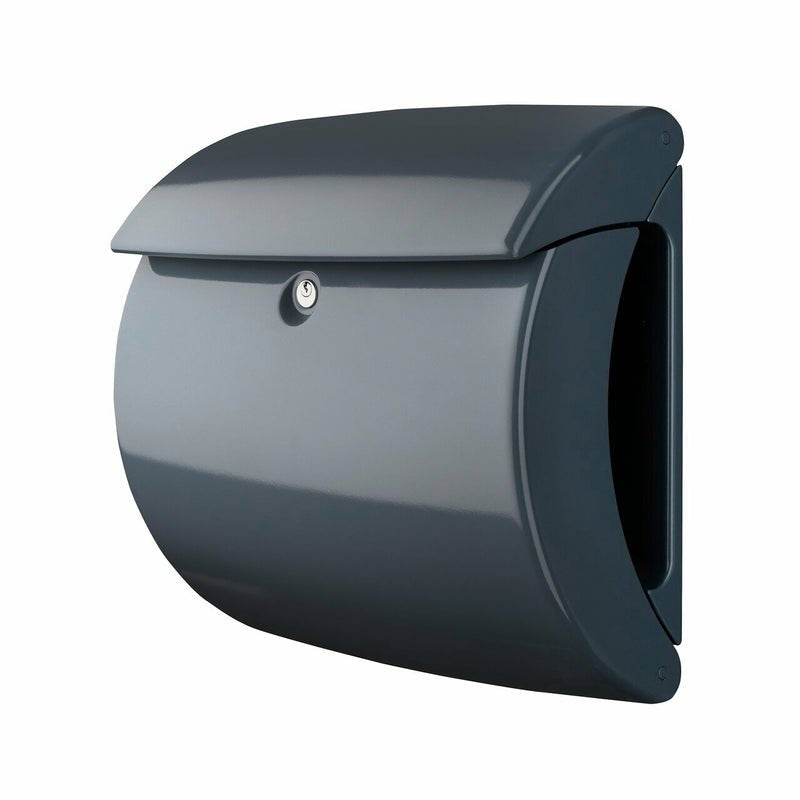 Burg-Wächter Piano 886 Granit Briefkasten Plástico Gris