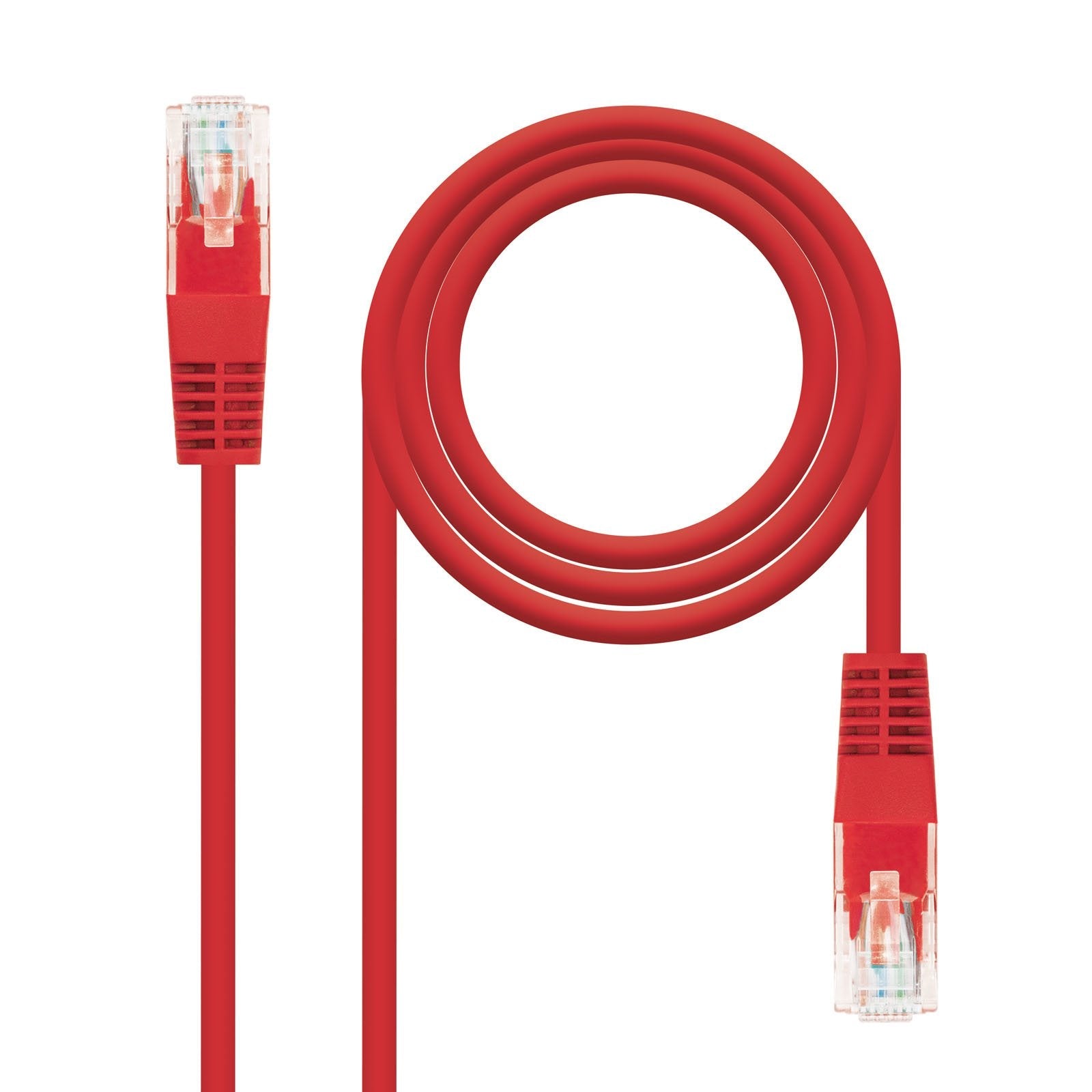 Nanocable Cable De Red Rj45 Cat.5e Utp Awg24 3m - Rojo