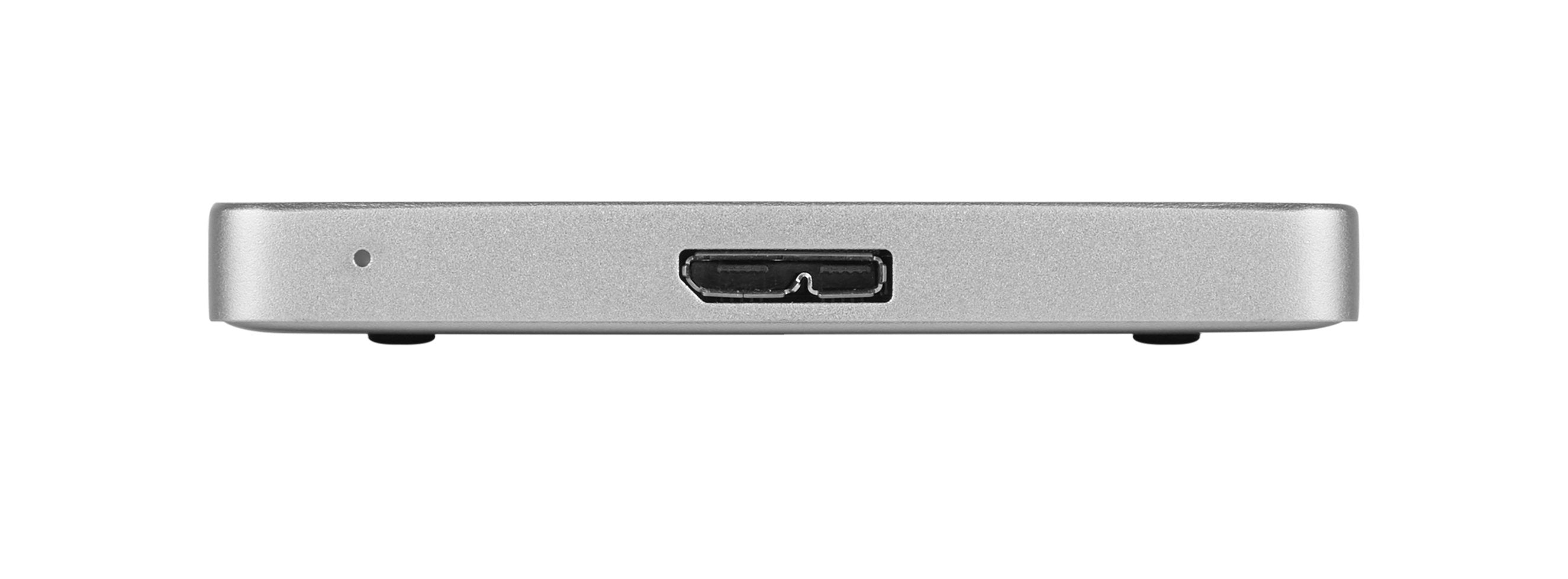 Disco Externo Hdd Verbatim Store N Go 2,5  Alu 1tb Usb 3.2 Gen 1 Silver