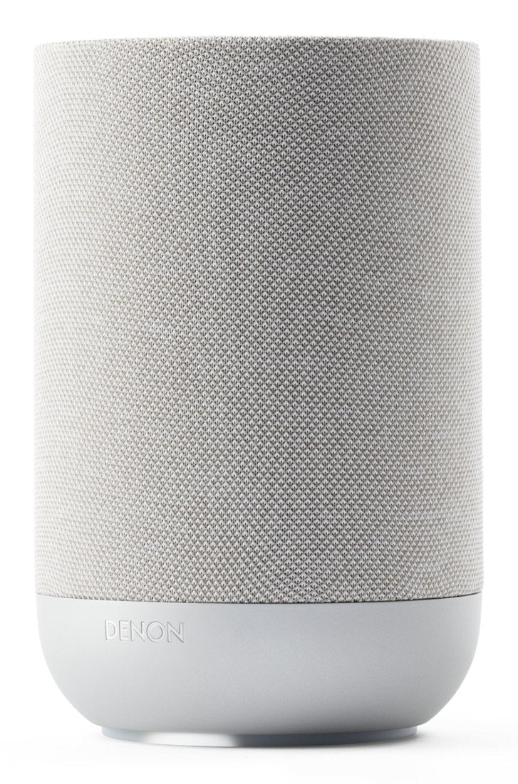 Denon Home 200 Silver Altavoz Inteligente Inalámbrico Con Tecnología Heos Y Sonido Dolby Atmos.