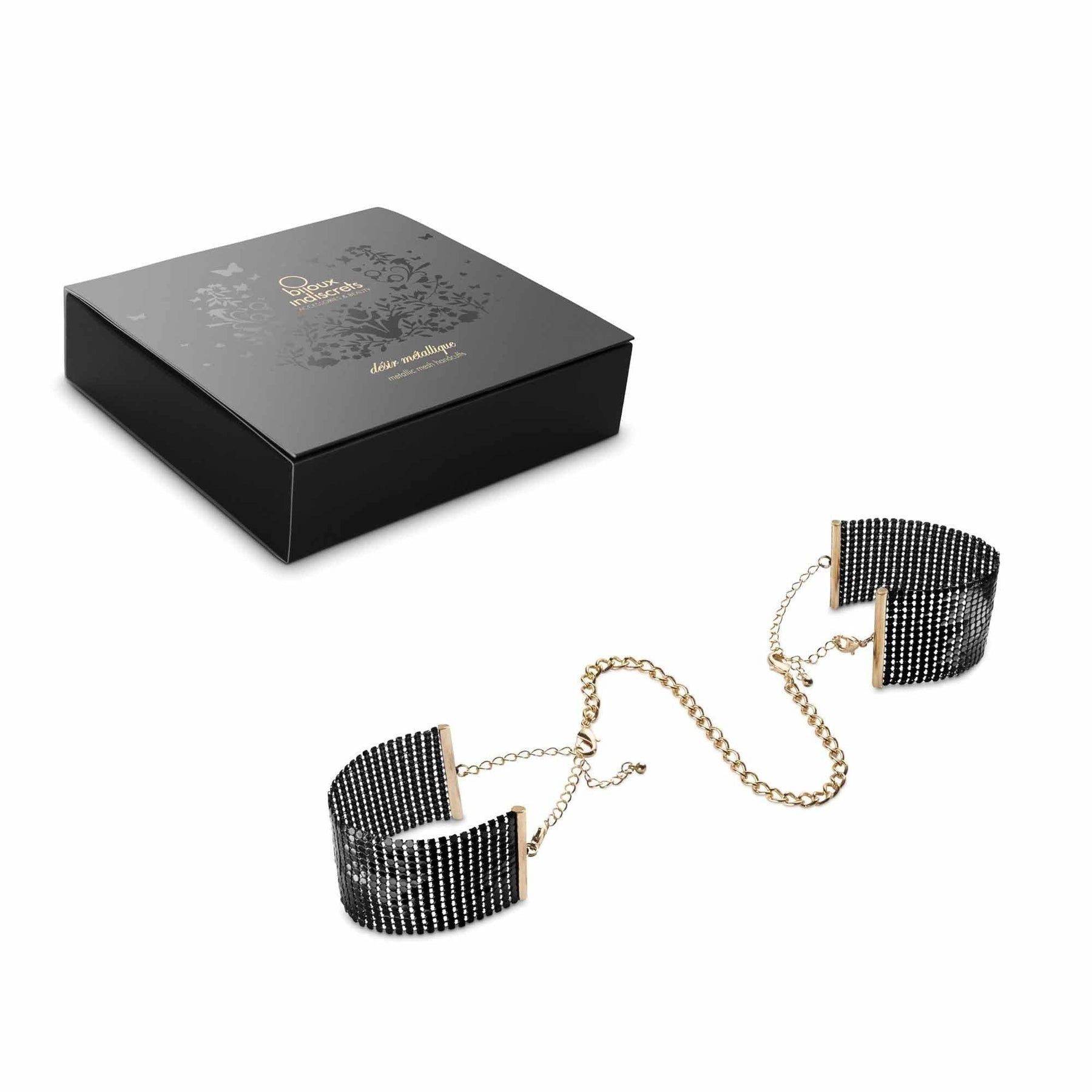 Bijoux - Désir Métallique Esposas Malla Metalica Negra