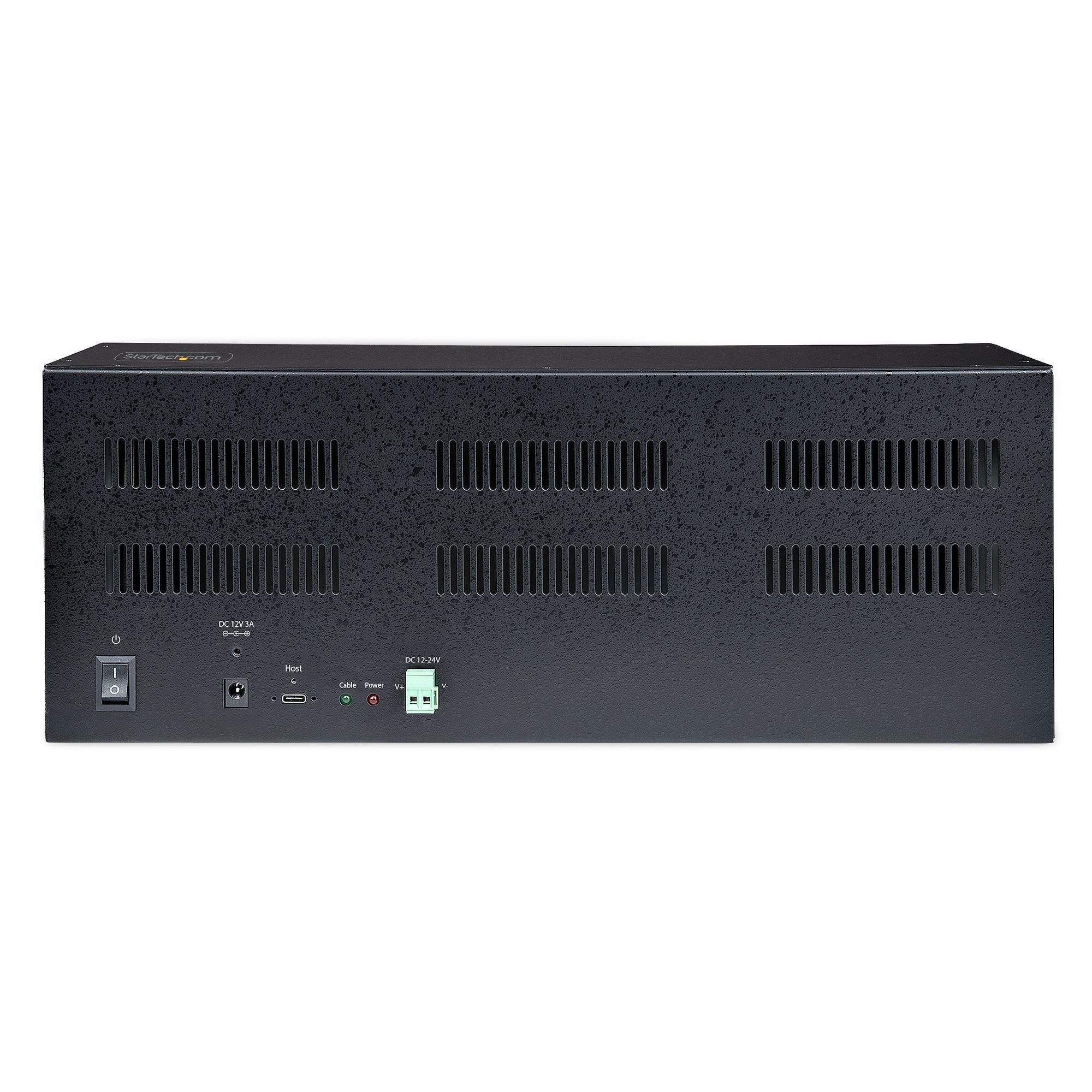 Startech.Com Caja Externa De Expansión Pcie X2 A 4 Ranuras Pci Express X1 - Riser Extensor De 4 Slots Pcie Con Tarjeta Host Pcie X2 - Pcie 2.0 - 10gbps - 4 Slots Externos