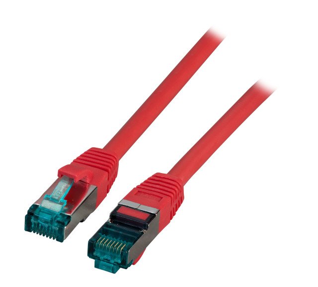 Efb Rj45 Cable De Red S Ftp, Cat.6a, Lszh, 0.25m, Rot