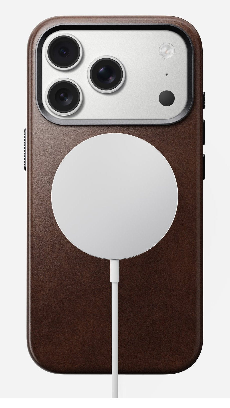 Nomad Traditional Leather Case Funda Para Iphone 17 Pro 16 Cm (6.3") Marrón