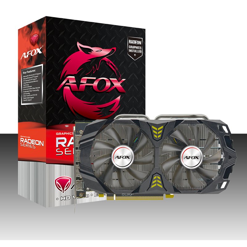 Karta Graficzna - Radeon Rx 580 8gb Gddr5 256bit Hdmi 2xdp Dual Fan