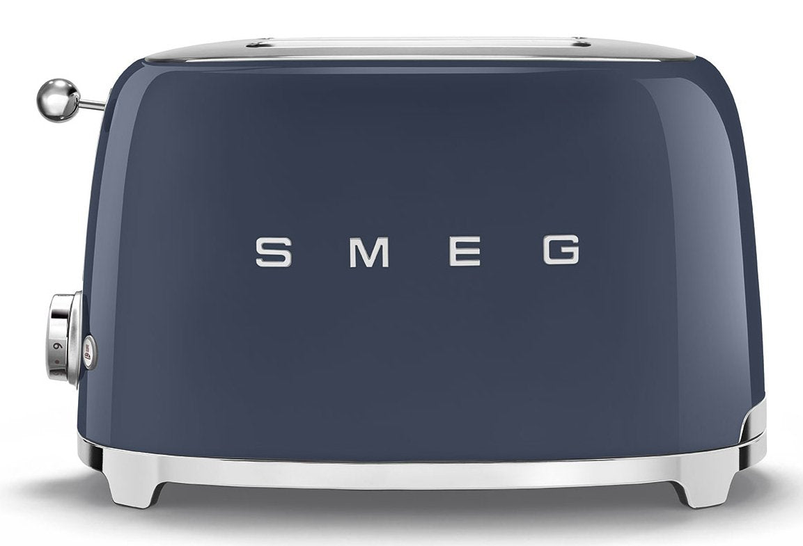 Tostadora Smeg 2x2 50´Style Azul Tsf01nbeu