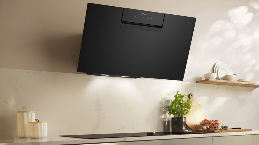 Campana Extractora Neff D85ifn1s0 N 50, Negro, 80 Cm, Home Connect D85ifn1s0