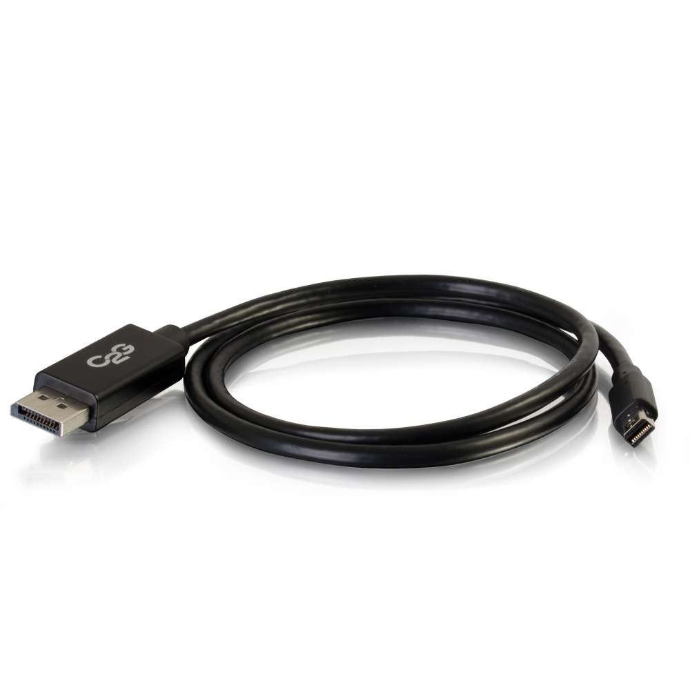 EAN 0757120843016 - C2G 2m Mini DisplayPort / DisplayPort M/M 1,83 m Negro imagen 2
