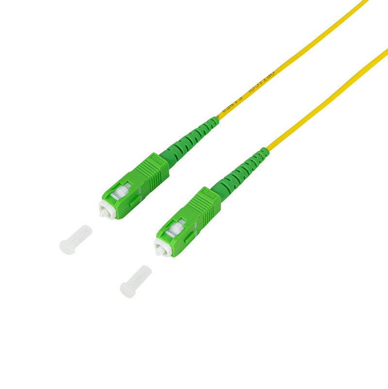Logilink Fiber Simplex Patch Cord, Os2 Sm G.657.A2, Sc Apc To Sc Apc, 2 M