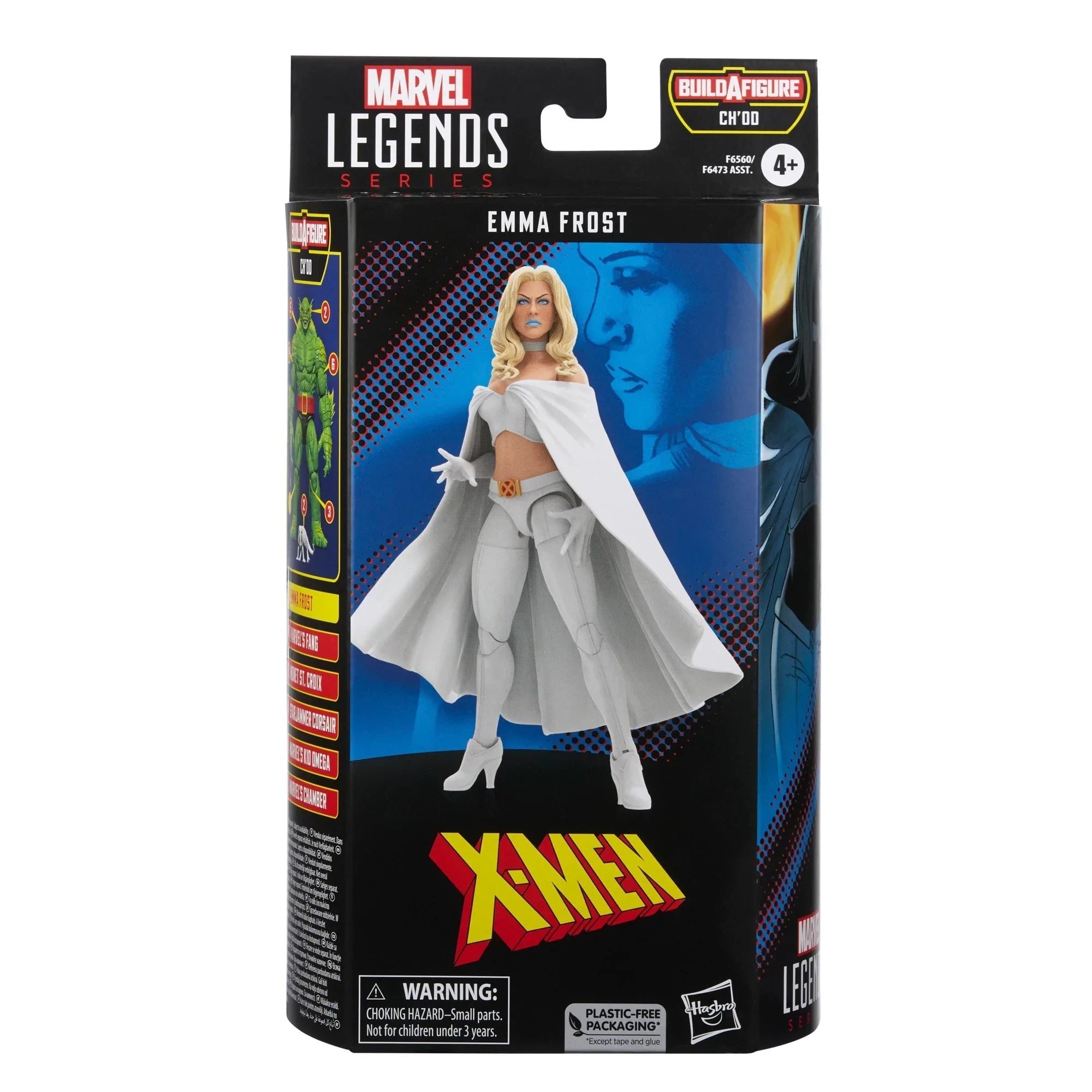 Figura Hasbro Marvel Legends Series X Men Baf Cho'Od Emma Frost