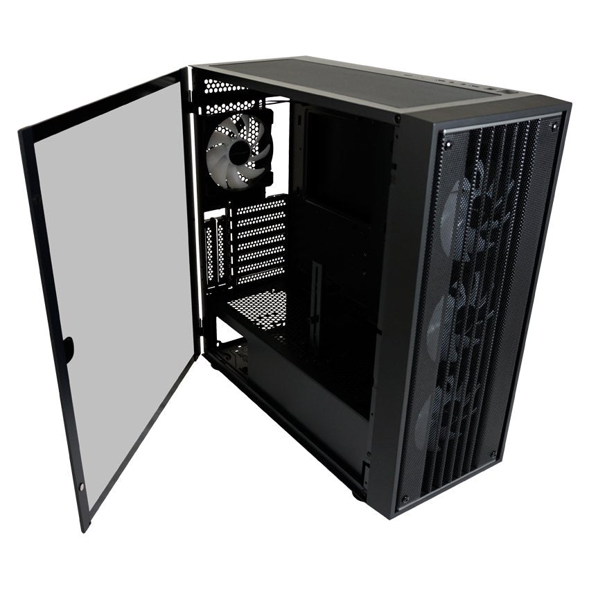 Lc-Power Gehäuse Gaming 810b Dark_crawler_x Black Retail