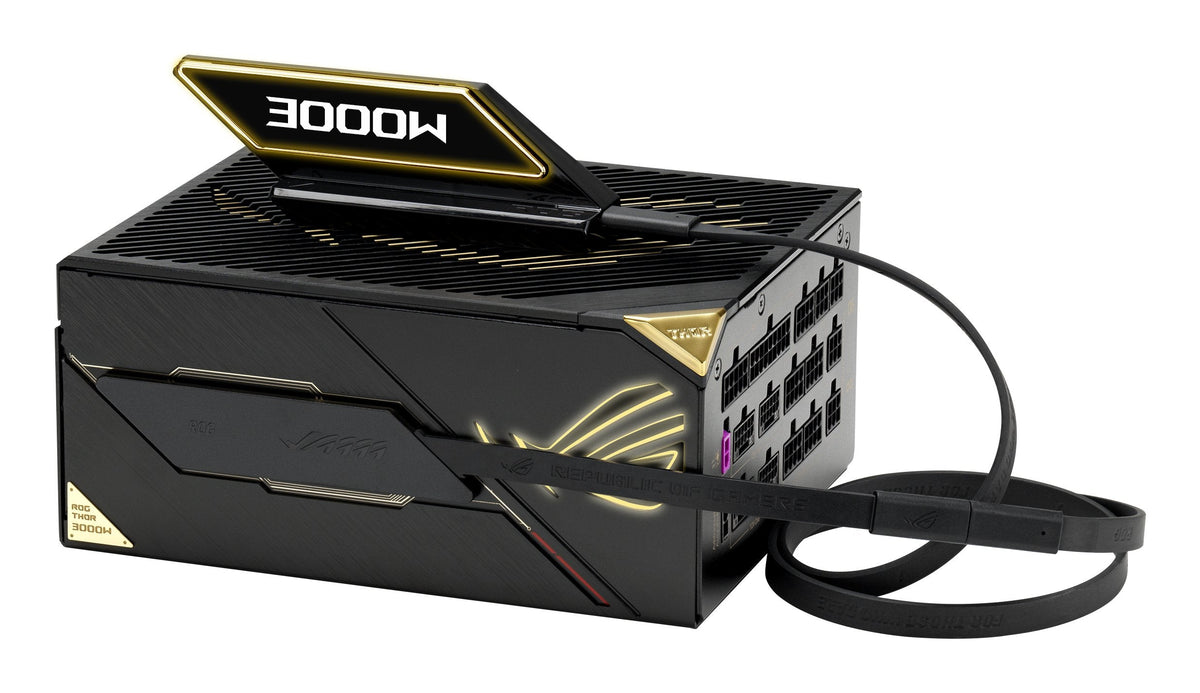 Asus Rog Thor 3000w Titanium Iii Edition 20 Unidad De Fuente De Alimentación 20+4 Pin Atx Atx Negro