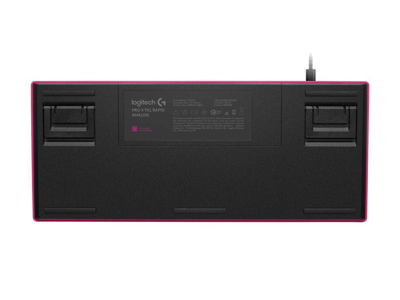 EAN 5099206126497 - Logitech G 920-013249 teclado Juego USB AZERTY Francés Rosa imagen 4