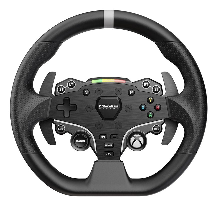 Moza Racing R3 Base + Volante R5 + Pedales Para Pc Y Xbox Negro Rs053