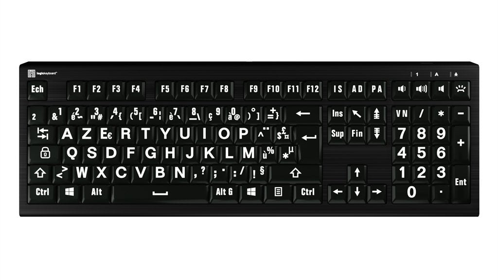 EAN 5707795018528 - Logickeyboard LKB-LPWB-A2PC-FR teclado Universal USB AZERTY Francés Negro imagen 1