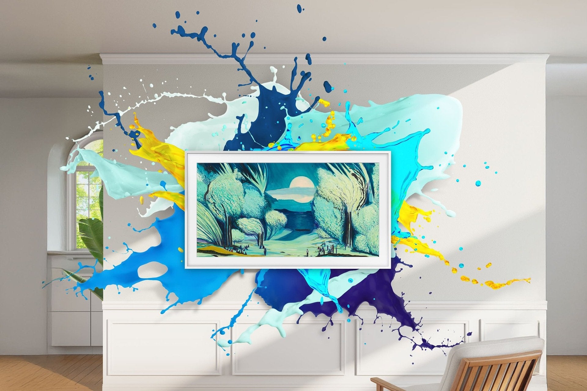 EAN 8806097110903 - Samsung The Frame TQ43LS03FAU 109,2 cm (43") 4K Ultra HD Smart TV Wifi Negro imagen 2