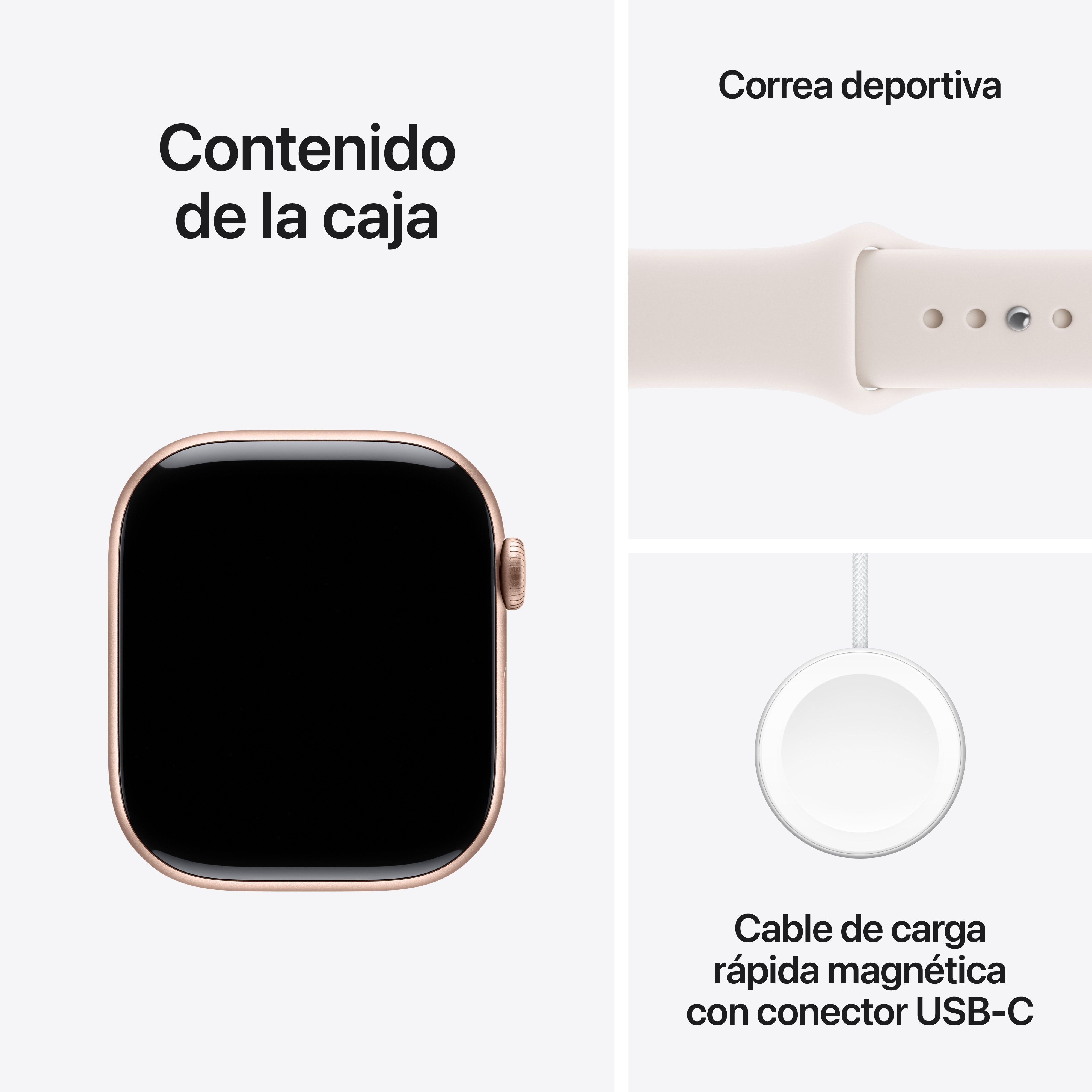 EAN 0195950463903 - Apple Watch Series 11 OLED 46 mm Digital 416 x 496 Pixeles Pantalla táctil Oro rosa Wifi GPS (satélite) imagen 8