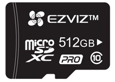 Ezviz Cs-Cmt-Cardt512g Tarjeta Microsdxc De 512 Gb Clase 10