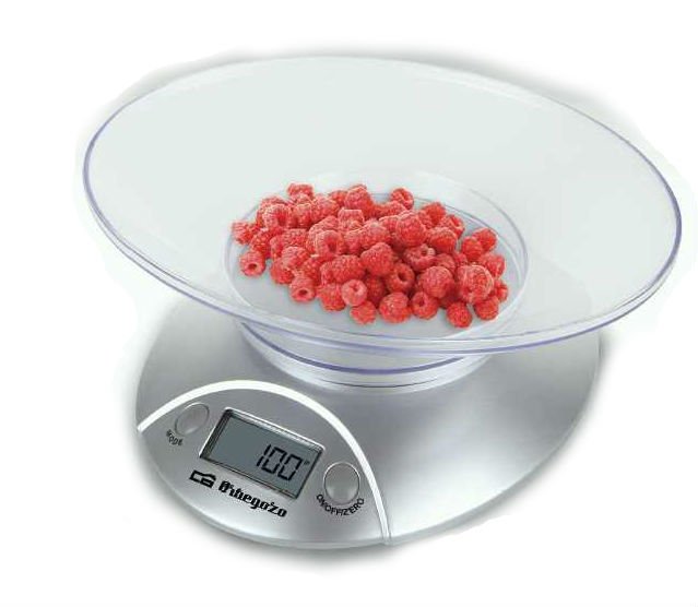 EAN 8436044528316 - Orbegozo PC 1009 Gris Báscula electrónica de cocina imagen 1
