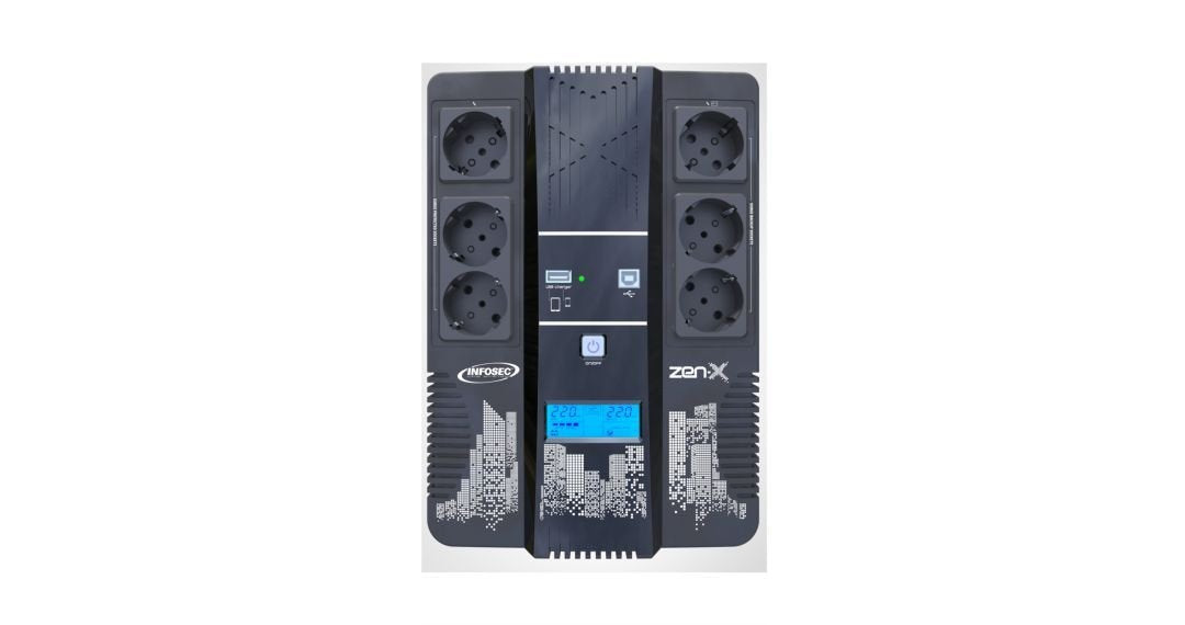 Zen-X 800 Fr/Schuko Onduleur Line Interactive 800