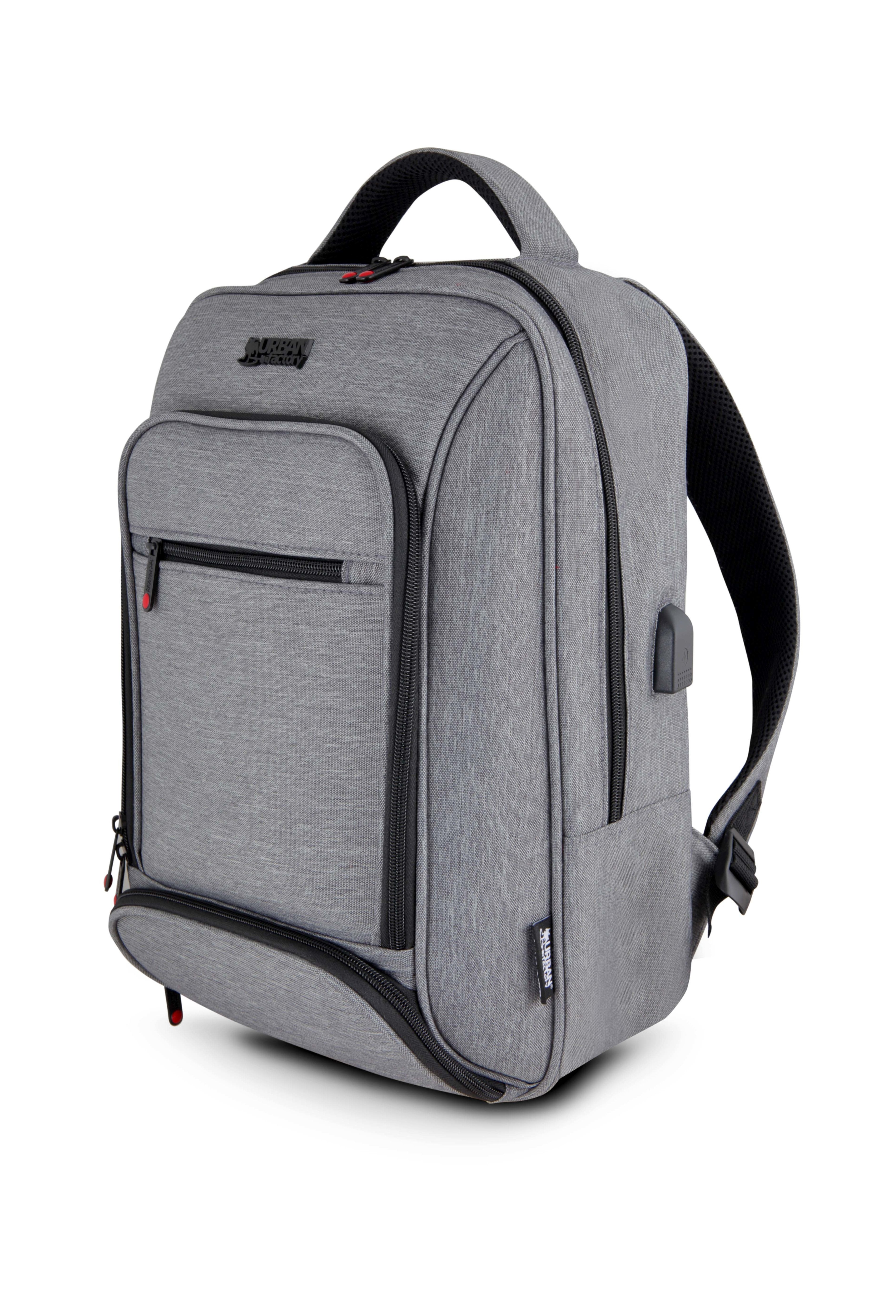 Urban Factory Mixee Mochila Gris Para Portátil Hasta 15.6"