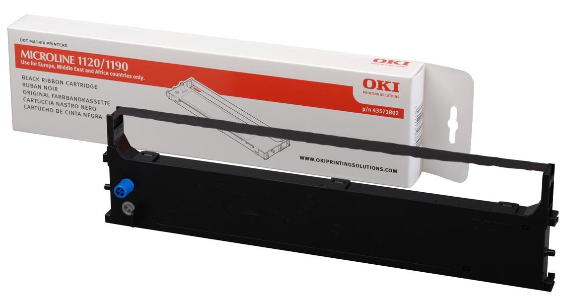 Oki Cinta Para Ml1120/Ml1190 Negro (43571802)