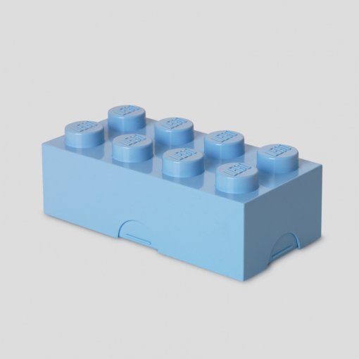 Fiambrera Lego 8 Azul Claro