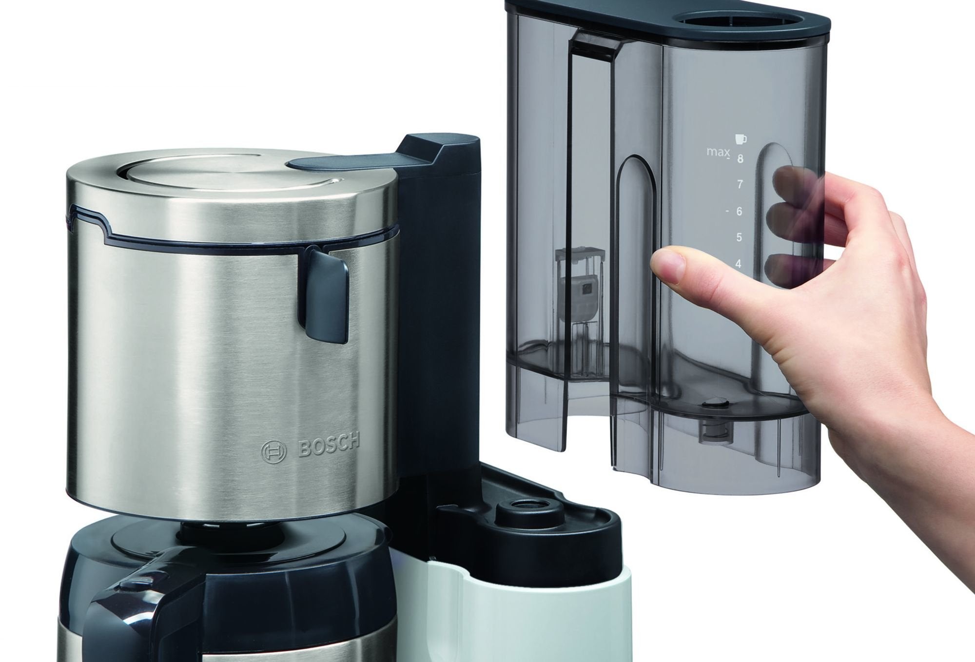 EAN 4242005216369 - Bosch TKA8A681 cafetera eléctrica Semi-automática Cafetera de filtro 1,1 L imagen 2