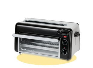 Tefal Tl6008 Toast N Grill (Toaster Y Mini-Ofen In Einem) Negro