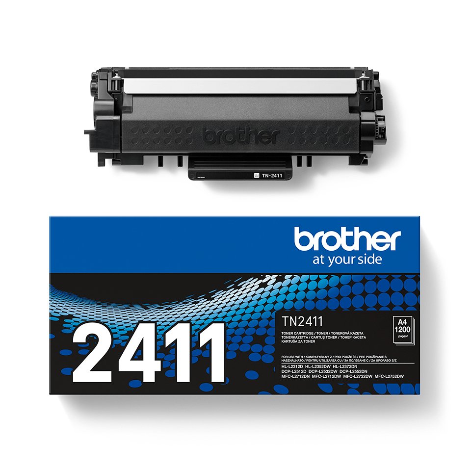 EAN 4977766779616 - Brother TN-2411 cartucho de tóner 1 pieza(s) Original Negro imagen 4