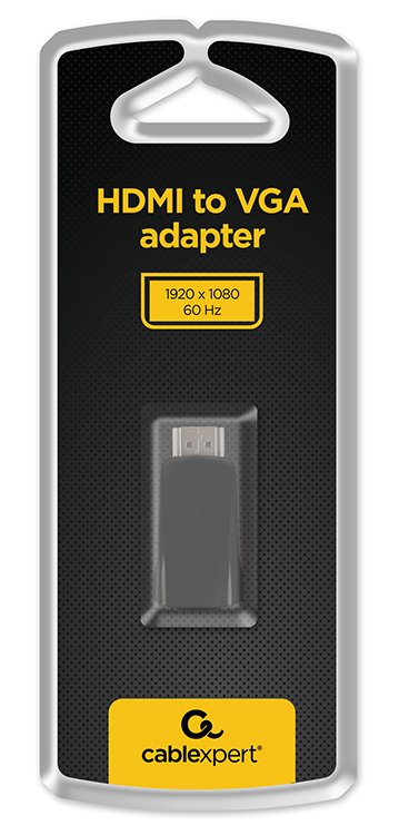 Gembird Ab-Hdmi-Vga-001 Adaptador / Convertidor Hdmi-A (M) -> Vga (F)