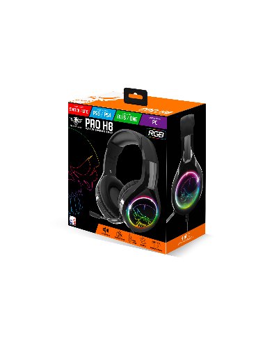 EAN 3700104424586 - Spirit of Gamer PRO-H8 Auriculares Alámbrico Diadema Juego USB tipo A Negro imagen 4