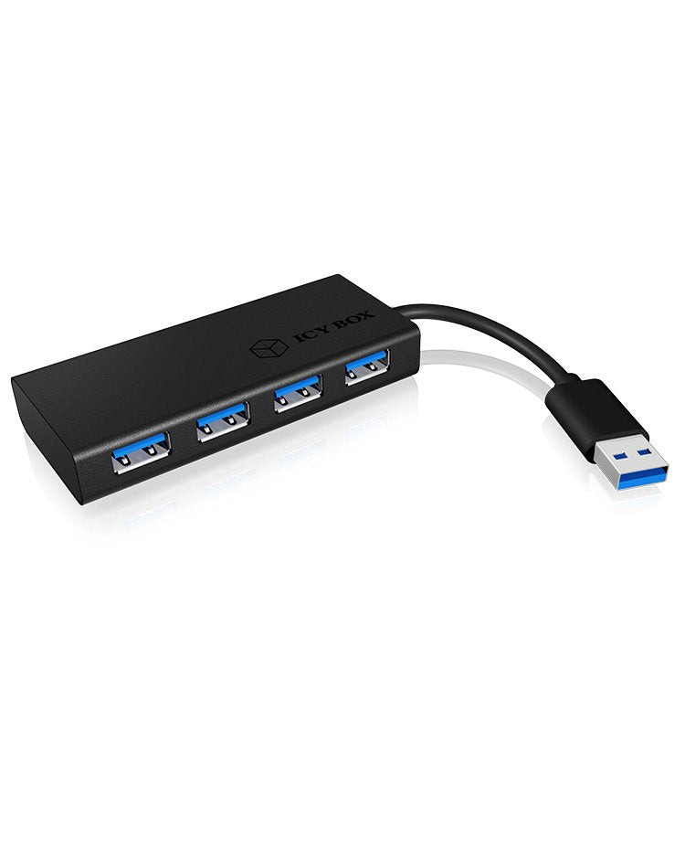 EAN 4250078160373 - ICY BOX IB-AC6104-B USB 3.2 Gen 1 (3.1 Gen 1) Type-A 5000 Mbit/s Negro imagen 4