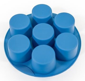 Air Fryer Sil Muffin Tray Blue