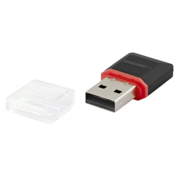 Lector De Tarjetas Externo Esperanza Ea134k Negro, Plateado, Transparente Usb 2.0