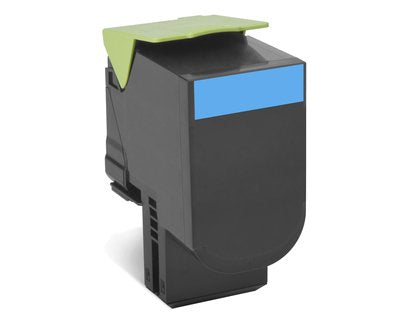 Toner Original Lexmark 702hc Alto Rendimiento Cian Lccp, Lrp Para Lexmark Cs310dn, Cs310n, Cs410dn, Cs410dtn, Cs410n, Cs510de, Cs510dte