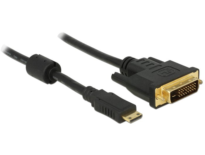 Delock Cable Hdmi Mini-C Macho  Dvi 24+1 Macho De 1 M
