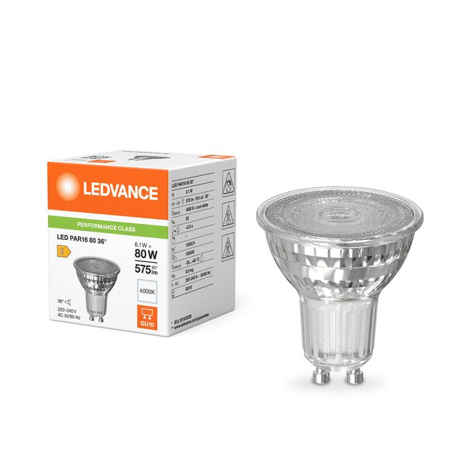 EAN 4099854457241 - LEDVANCE 4099854457241 lámpara LED Blanco frío 4000 K 6,1 W GU10 E imagen 3