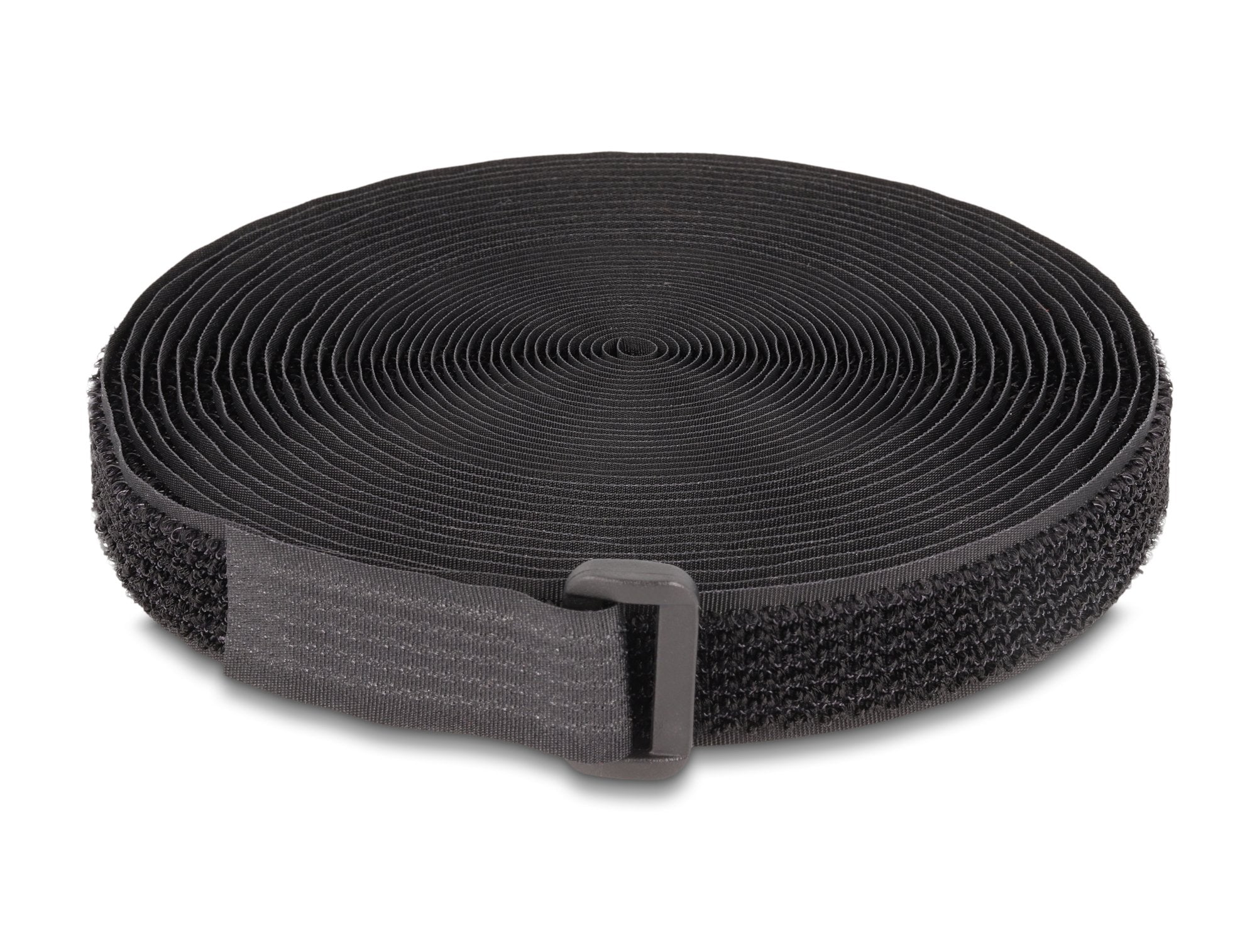 Klettband Auf Rolle Mit Schlaufe L 5 M X B 20 Mm Schwarz