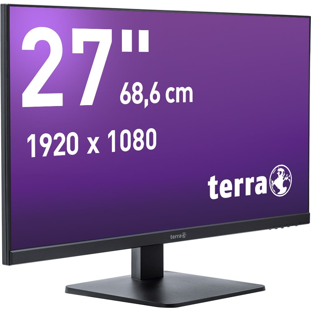 EAN 4039407077700 - TERRA 3030229 pantalla para PC 68,6 cm (27") 1920 x 1080 Pixeles Full HD LED Negro imagen 4