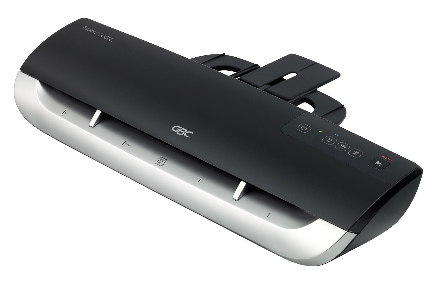 EAN 5028252336413 - GBC Fusion 3000L Plastificadora en frío/caliente 500 mm/min Negro, Plata imagen 3