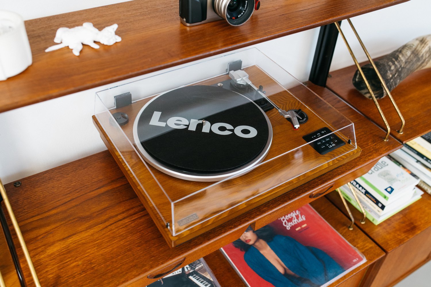 Tocadiscos Lenco Ls-55wa Nogal