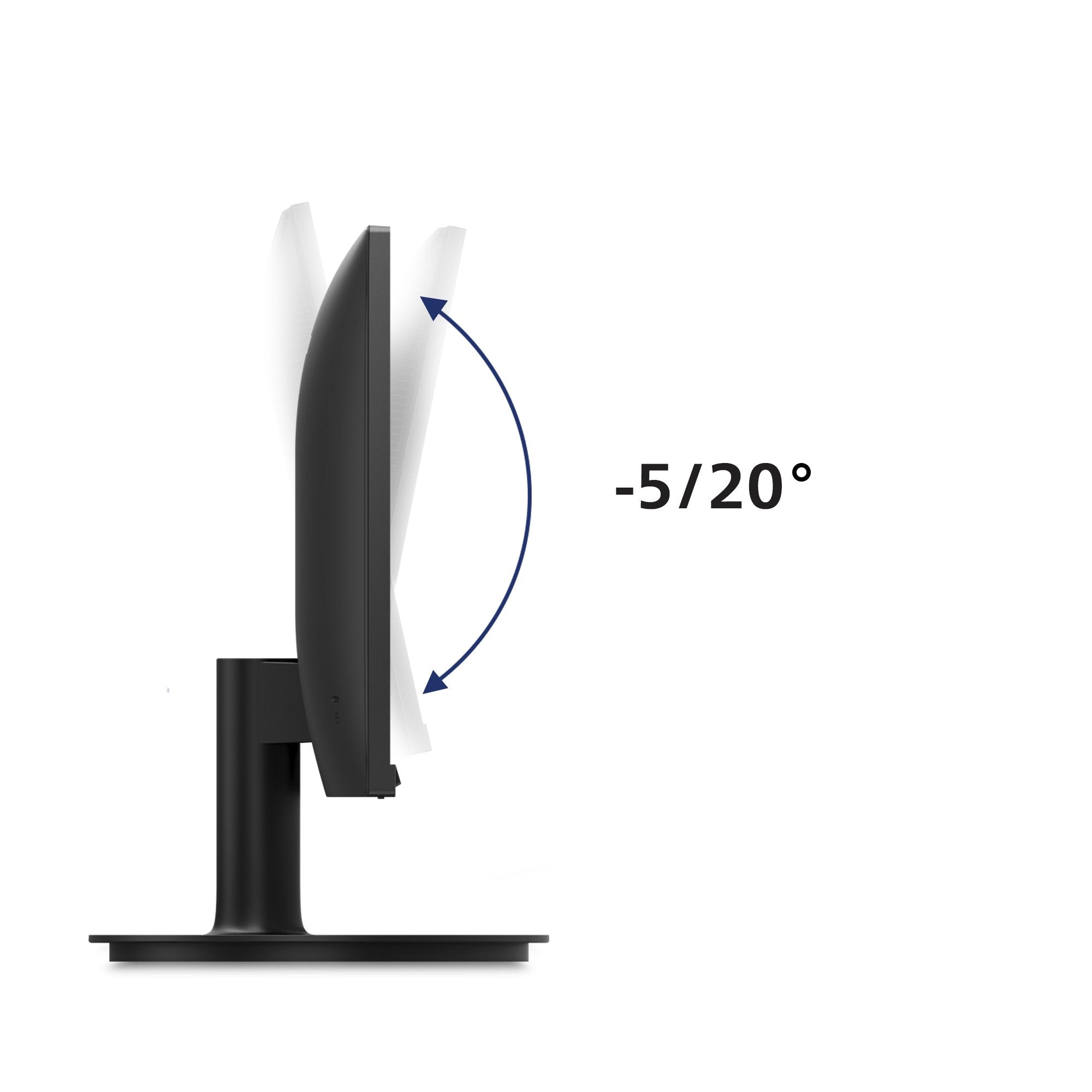 Monitor Philips 23,8" 241v8l/00 Led 4ms Hdmi Vga Negro